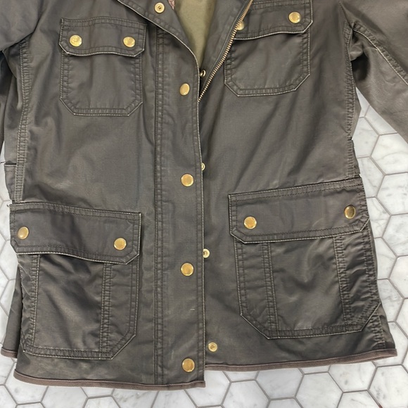 J. Crew Waxed Cotton Field Jacket - Picture 4 of 5